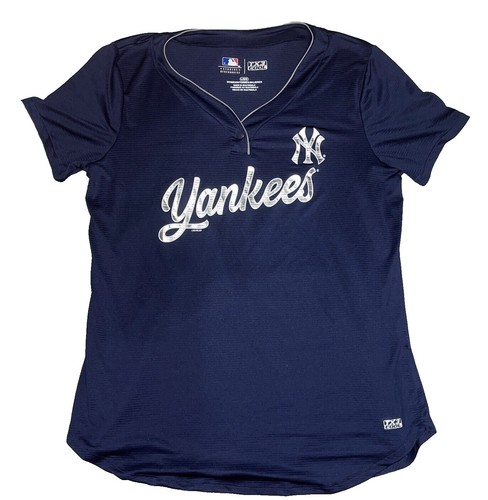 Vintage 90s New York Yankees Russell Athletic MLB Baseball White