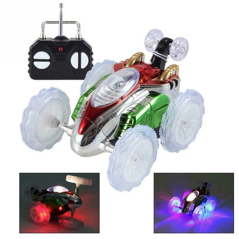RC Stunt Car 360 Twister Flashing Light Dasher Vehicle Remote