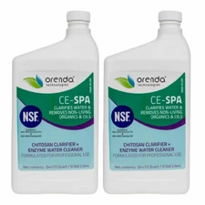 Orenda CE-SPA Hot Tub Clarifier & Enzyme Cleaner 8 oz 2 Pk ORE-50-146-2