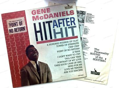 Gene McDaniels - Hit After Hit US LP 1962 '