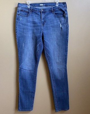 old navy curvy skinny jeans