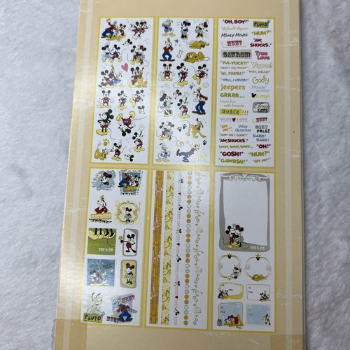 Walt Disney World 2015 Scrapbook Kit 12x12 Pages Stickers Frames Plus Extras New - Picture 23 of 24