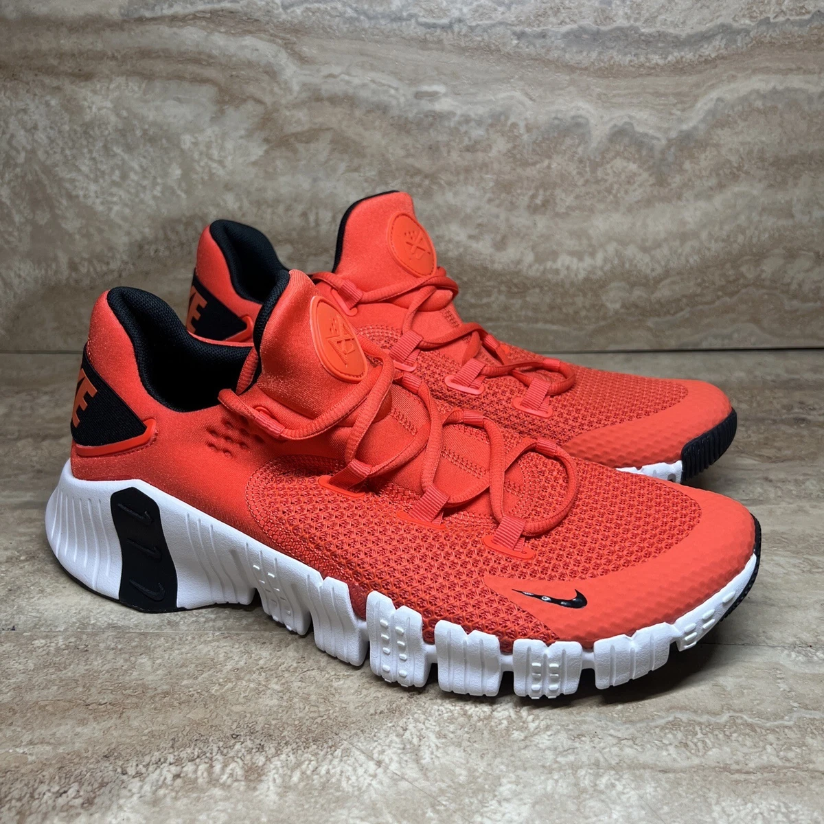 Nike Metcon 4 Orange Black Cross Training Shoes - Men\'s 10.5‎ (AH7453-808) Nike Metcon 5 Cross Training Shoes Blck | Mercari main image 2