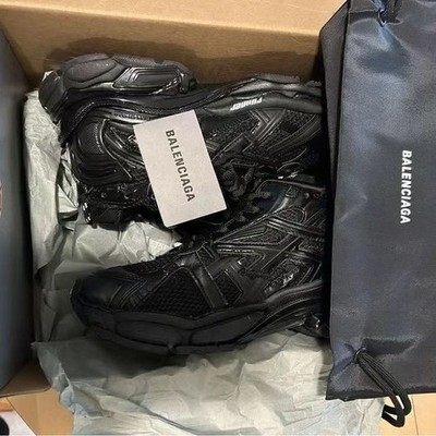 Balenciaga Track Runners Men's Black 11 Size Free Shipping