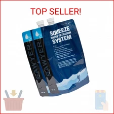 Sawyer Products SP114 Squeezable Pouch for Squeeze and MINI Water Filtration Sys