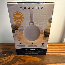 Yogasleep Hushh 2 White Noise Machine Sleep Sound Machine w/ Night Light, Gray