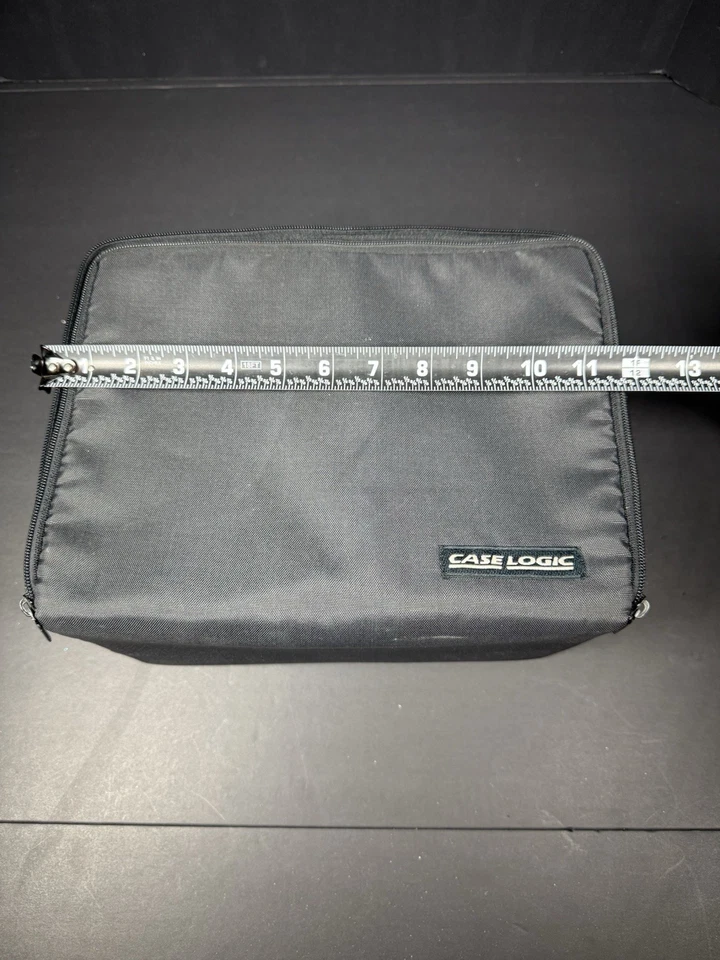 CASE LOGIC 30 CD CARRYING STORAGE TOTE w/Straps Wall Mount Nylon for Music DJ - Image 2 of 4