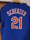 Men’s Mets Scherzer T Shirt Nike Tee Size X-Large Pre-owned Blue #21 Used Nicara — photo 5