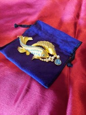 ELIZABETH TAYLOR For AVON Sea Shimmer Koi Fish Pin Brooch