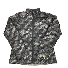 Ariat Ideal Down Jacket Womens Medium Black Full Zip Pocket Duck Down Puffer