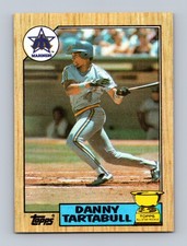 Danny Tartabull All Star Rookie Seattle Mariners #476 1987 Topps Baseball