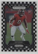 2023 Panini Prizm Rookies Black & White Checker Prizm YaYa Diaby #394 7ba