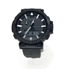 CASIO Solar wristwatch Degiana BLK PRW-6621Y PRO TREK