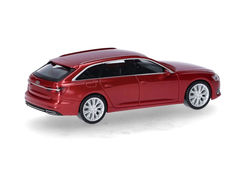 HERPA - AUDI A6 Avant rosso metallizzato - 1/87 - HER430647-005 - Immagine 2 di 4