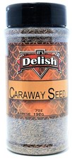 Gourmet Caraway Seeds by Its Delish, Medium Jar, 7 oz 7 Ounce Pack of 1