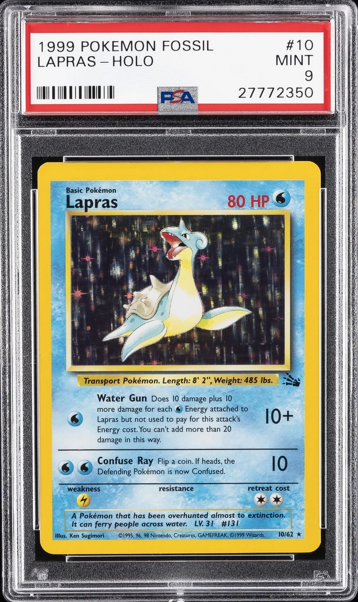 Lapras Pokémon TCG Cards for sale