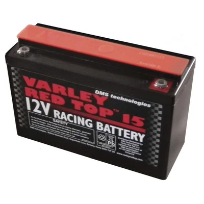 Varley Red Top 15 Battery - Racing/Oval/Rally/Motorsport/Dry Cell/Lightweight