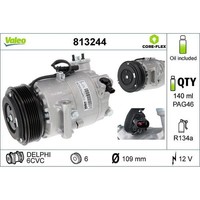 Valeo 813244 Kompressor Klimaanlage FüR Opel Chevrolet Astra GTC Zafira Meriva