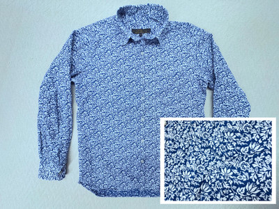 Freemans Sporting Club Hand Tailored Chambray Shirt | Made in NYC USA | Size M