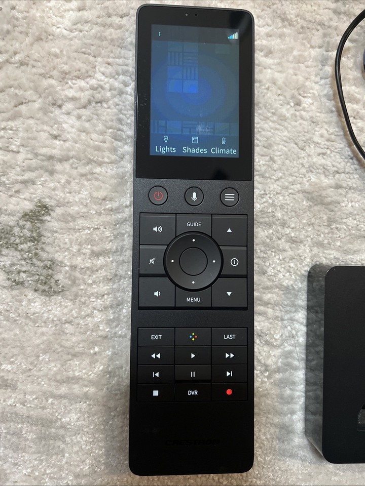 Smart Touch Remote Crestron Crestron TSR-310 Handheld Touch Screen Remote - 6508585 - Black | eBay
