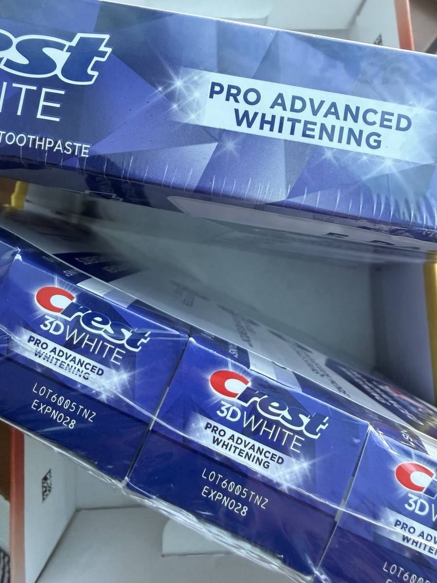 Crest 3D White Pro Advanced Triple Whitening Toothpaste 5-pack
