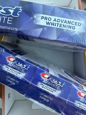 Crest 3D White Pro Advanced Triple Whitening Toothpaste 5-pack