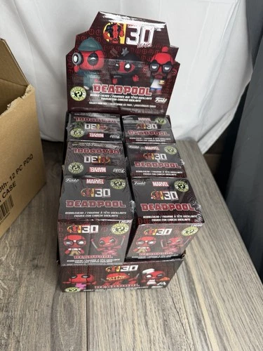 Funko Pop! Deadpool 30th Anniversary Mystery Minis (12 Blind Box Sealed Case)