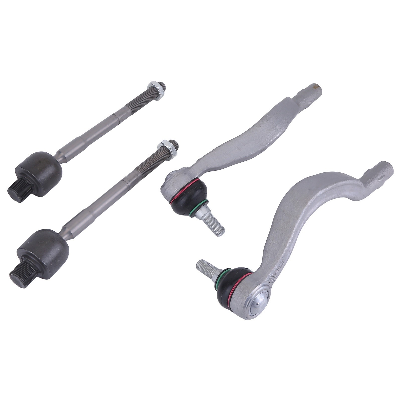 L & R Inner & Outer Tie Rod End Set for Maserati Ghibli Quattroporte 2014-2016