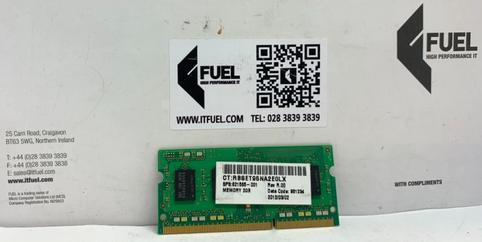 Samsung 2GB DDR3 SD Ram memory module PC3-10600 - M471B5773DH0-CH9 - Image 3 of 3