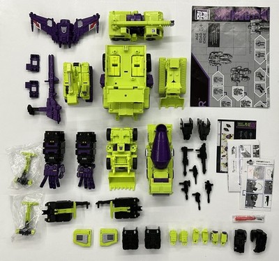2015 Transformers Combiner Wars Titan Devastator Set with PC-07 & XS001 Upgrades