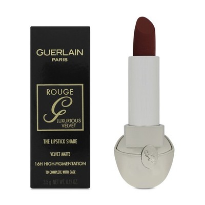Guerlain Rouge G Velvet The Lipstick Shade Velvet Matte No.555 Brick Red