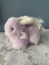 Vintage Eden Toys Purple Bunny Rabbit Plush w...
