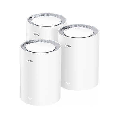 Cudy M3600 3-Pack BE3600 Whole Home Mesh Wi-Fi 7 System Gigabit Router Extender