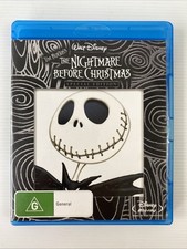 The Nightmare Before Christmas (Blu-ray, 1993) Very Good Condition Region B