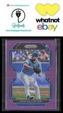 2022 Panini Prizm #169 Nick Allgeyer Purple Prizm RC Toronto Blue Jays🔥