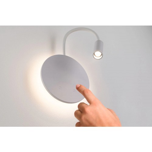 Liseuse LED rechargeable à intensité variable et bras articulé flexible - 2