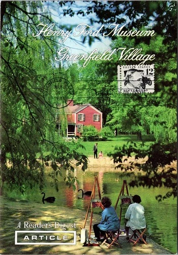 Dr Jim Stamps Maximum Card Henry Ford 12C Fdc