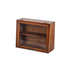 Shadow Boxes Display Cases,Mini Cabinet,Wood Cabinet Figure Display Shelf for...