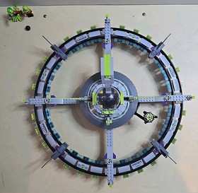 Lego 7065 Alien Mothership Space Alien Conquest Complete No Instructions ☆READ☆