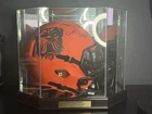 Nick Chubb Autographed Browns F/S Rave Speed Authentic Helmet Beckett W/ Case