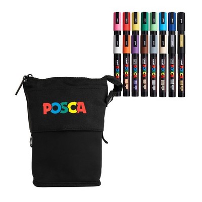 Exclusive 5M Paint Markers Gift Set of 16 with Carrying Case, Great for and A...