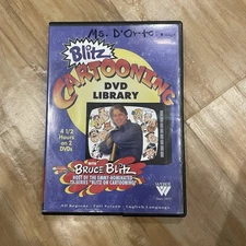 Blitz Cartooning 2 DVD Library-Cartooning tutorials and demonstrations RARE