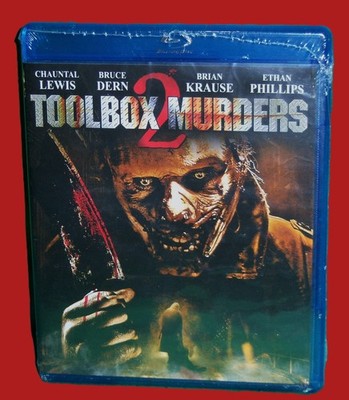 NEW SCREAM FACTORY BRIAN KRAUSE BRUCE DERN TOOLBOX MURDERS 2 HORROR BLU RAY 2013