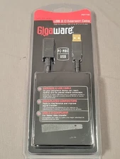 New Gigaware -  USB 2.0 Extension Cable -  3 Foot - Gold Plated Connectors
