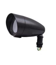 Commercial Electric Integrated LED Landscape Flood Light Bronze 14-Watt