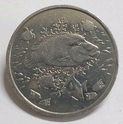 #ad 2021 French Pacific Territories Caledonia amp; French Polynesia 20 Francs coin $4.99