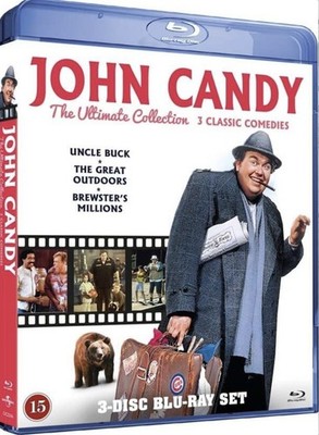 JOHN CANDY Uncle Buck / Great Outdoors / Brewster's Millions Blu-Ray BRAND NEW