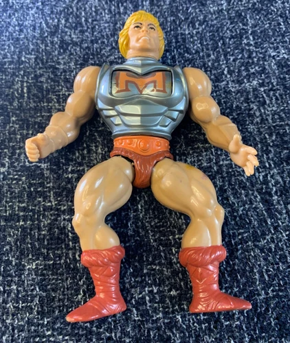 He-Man Battle Damage Masters Of The Universe (MOTU) ORG VTG 1984 Action Figure