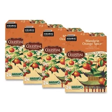 Celestial Seasonings 14735CT Spice Herb Tea K-Cups - Mandarin Orange (96/CT) New