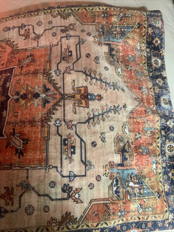 Turkish Cotten BlendKilimanjaro Type  Pillow Cover 12.5” X 19.5” Zip Closure - Image 4 of 4